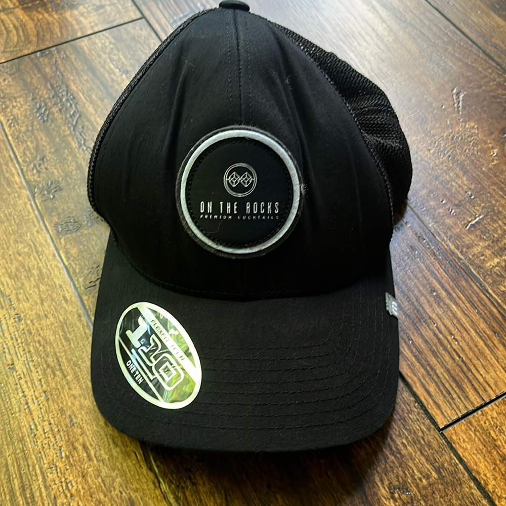 Branded Flexfit Tech 110 Hat On The Rocks Premium Cocktails Patch